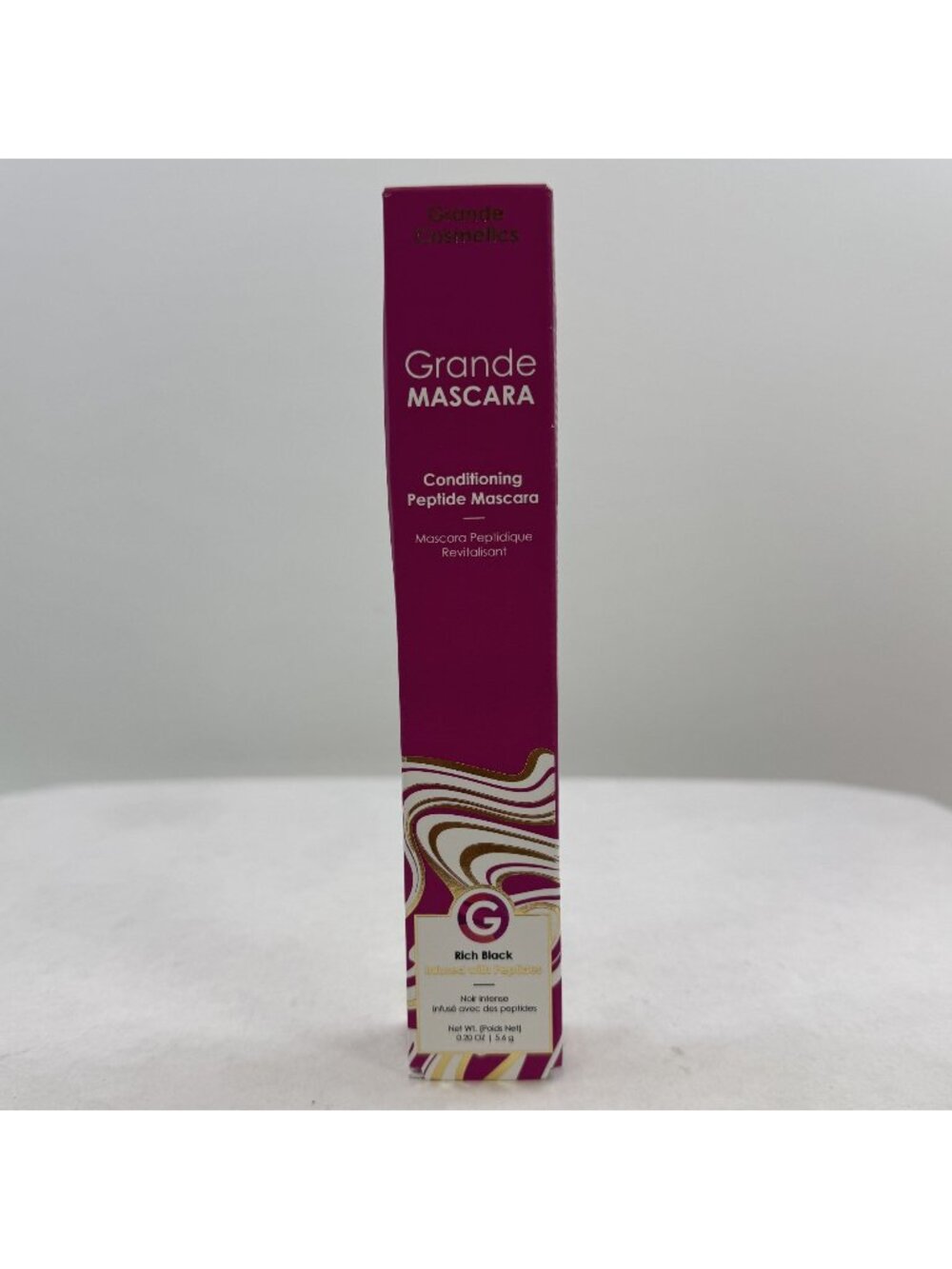 Grande Cosmetics Conditioning Peptide Mascara Rich Black Nourish Clump-Free NEW